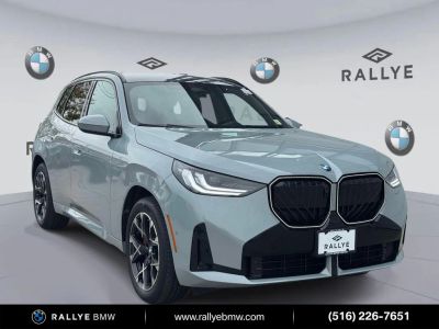 2026 BMW X3 30 xDrive in Gray Metallic — front three-quarter view