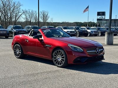 2017 Mercedes-Benz SLC — rear three-quarter view