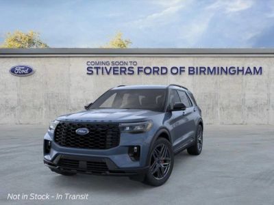 2026 Ford Explorer — rear three-quarter view