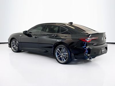 2025 Acura TLX — rear three-quarter view
