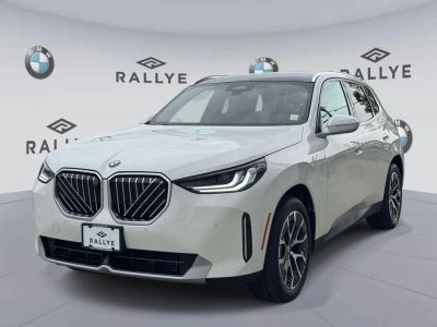 2026 BMW X3 — rear three-quarter view