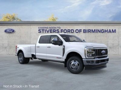 2026 Ford F-350SD Lariat in White — front three-quarter view