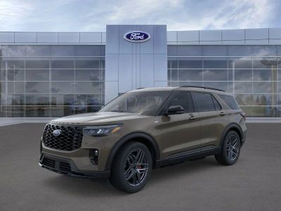 2026 Ford Explorer ST-Line — front three-quarter view
