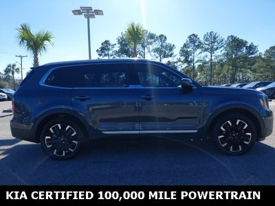 2023 Kia Telluride — rear three-quarter view