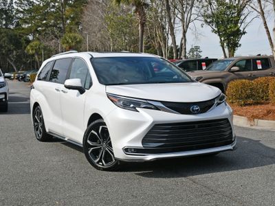 2025 Toyota Sienna — engine compartment view