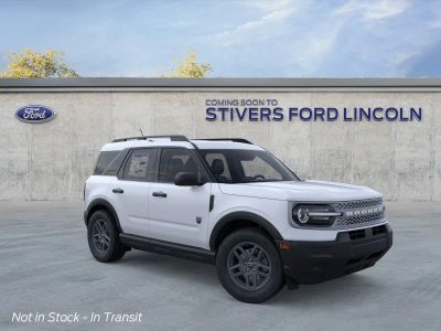 2026 Ford Bronco Sport Big Bend 5 Door SUV, SUV &amp; Crossovers in Space White Metallic — front three-quarter view