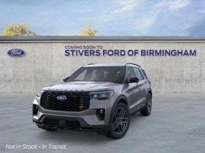 2026 Ford Explorer — rear three-quarter view
