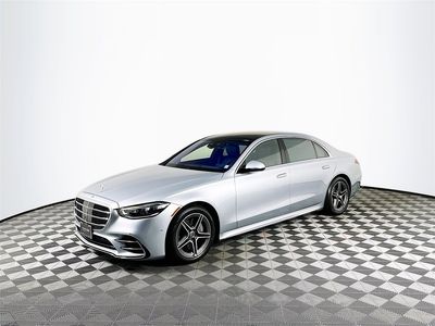 2021 Mercedes-Benz S-Class — rear three-quarter view