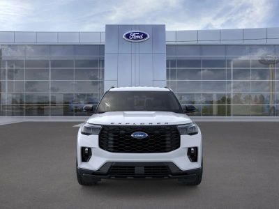 2026 Ford Explorer — engine compartment view
