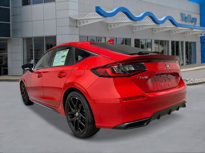 2026 Honda Civic Hatchback — rear three-quarter view