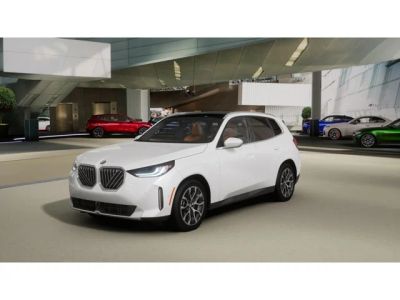 2026 BMW X3 30 xDrive in Mineral White Metallic — front three-quarter view