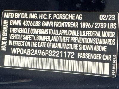 2023 Porsche 911 — photo 27 view