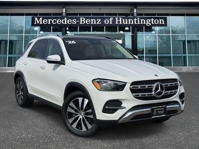 2026 Mercedes-Benz GLE 350 in Polar White — front three-quarter view