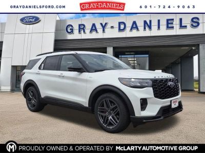 2026 Ford Explorer ST-Line — front three-quarter view