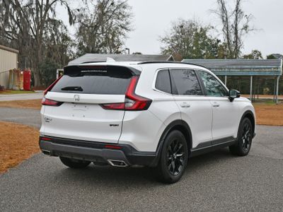 2024 Honda CR-V Hybrid — rear three-quarter view