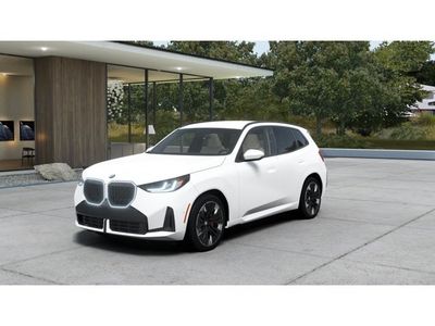 2026 BMW X3 30 xDrive 30 xDrive in Alpine White — front three-quarter view