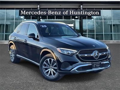 2025 Mercedes-Benz GLC 300 in Black — front three-quarter view