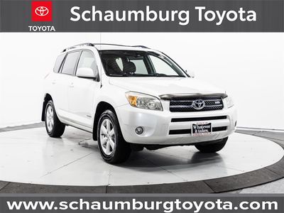 2007 Toyota RAV4 Limited in White — front three-quarter view