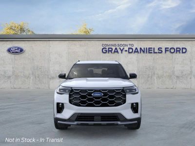 2026 Ford Explorer — engine compartment view