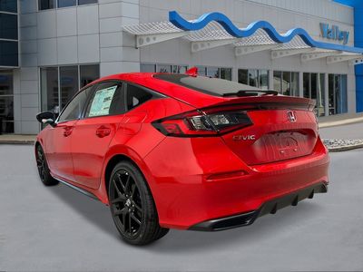 2026 Honda Civic Hatchback — rear three-quarter view