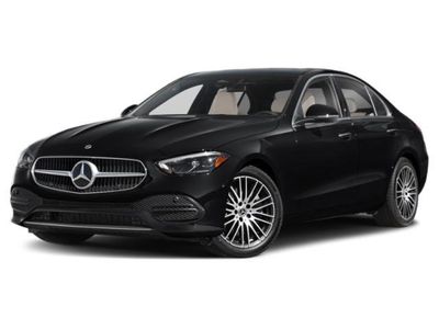 2026 Mercedes-Benz C-Class C 300 in Twilight Blue Metallic — front three-quarter view