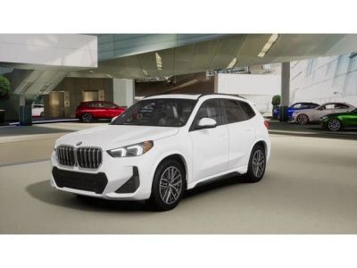 2026 BMW X1 xDrive28i in Alpine White — front three-quarter view