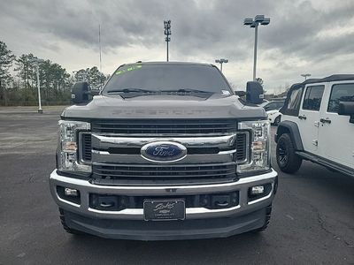 2019 Ford F-250SD XLT in Gray — front three-quarter view