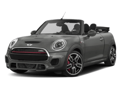 2017 MINI John Cooper Works Base in Gray — front three-quarter view