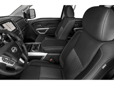 2021 Nissan Titan — engine compartment view