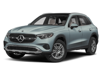 2026 Mercedes-Benz GLC 300 in Verde Silver Metallic — front three-quarter view