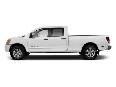 2010 Nissan Titan — rear three-quarter view