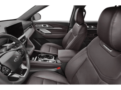 2026 Ford Explorer — engine compartment view