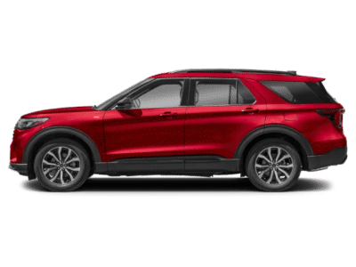 2026 Ford Explorer — rear three-quarter view