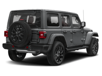 2021 Jeep Wrangler — side profile view
