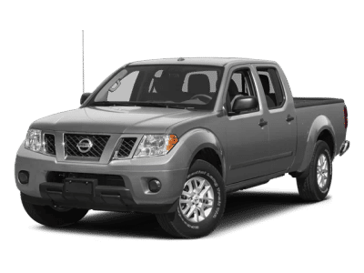 2014 Nissan Frontier SV in Silver — front three-quarter view