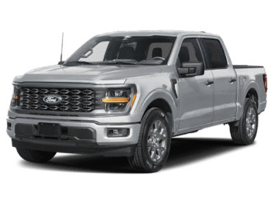 2026 Ford F-150 STX in Silver — front three-quarter view