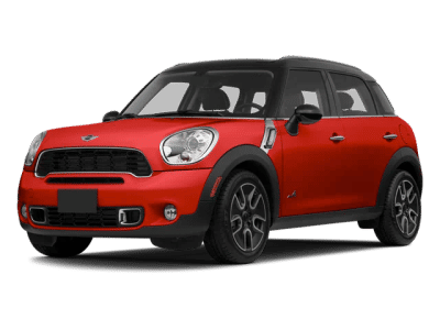 2013 MINI Cooper S Countryman Base in Red — front three-quarter view