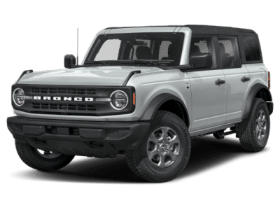 2026 Ford Bronco Big Bend in Gray — front three-quarter view