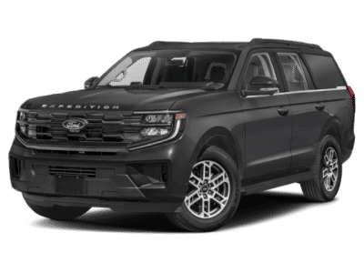 2026 Ford Expedition Active in Gray — front three-quarter view