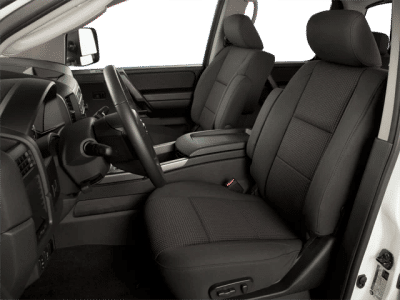 2010 Nissan Titan — engine compartment view