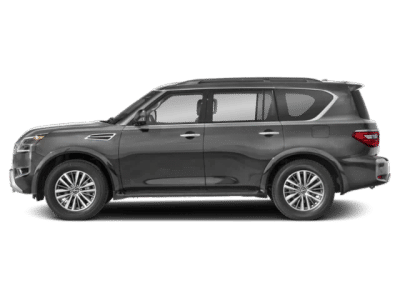 2023 Nissan Armada — rear three-quarter view