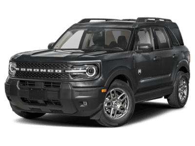 2026 Ford Bronco Sport Big Bend in Black — front three-quarter view
