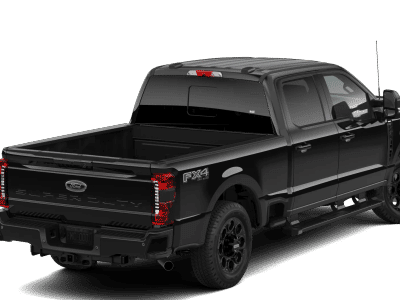 2026 Ford Super Duty — rear three-quarter view
