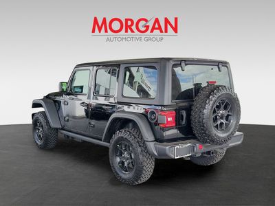 2026 Jeep Wrangler — rear three-quarter view