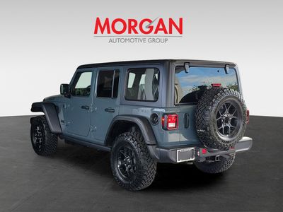 2026 Jeep Wrangler — rear three-quarter view