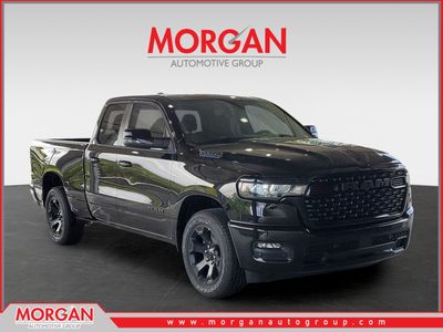 2026 Ram 1500 Big Horn in Diamond Black Crystal Pearlcoat — front three-quarter view