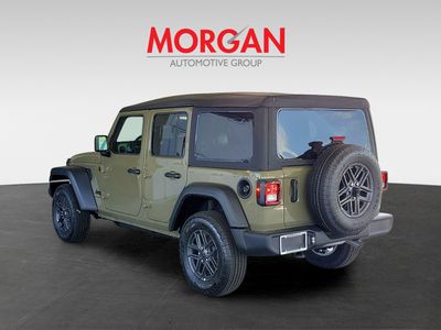 2026 Jeep Wrangler — rear three-quarter view