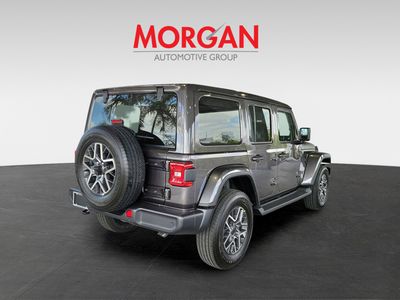 2026 Jeep Wrangler — rear three-quarter view