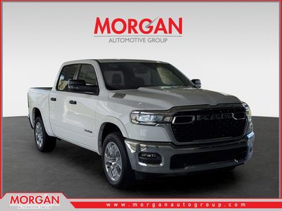 2026 Ram 1500 Big Horn in Bright White Clearcoat — front three-quarter view