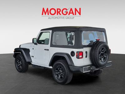 2026 Jeep Wrangler — rear three-quarter view